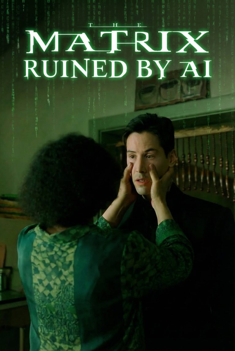 The Matrix ruined by AI Neo and the Oracle cringe Matrix Parody