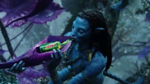 Avatar ruined by AI Neytiri drinking Mountain Dew Avatar parody