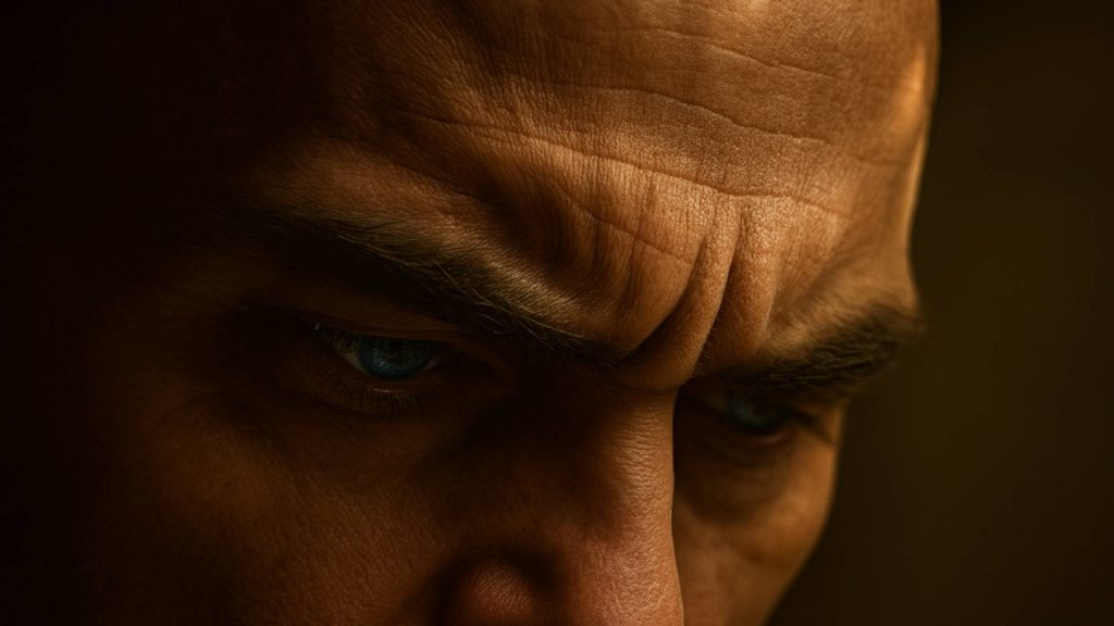Hitman Blood Money AI short film Agent 47 closeup