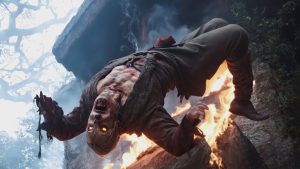 The Witcher 3 AI movie monster