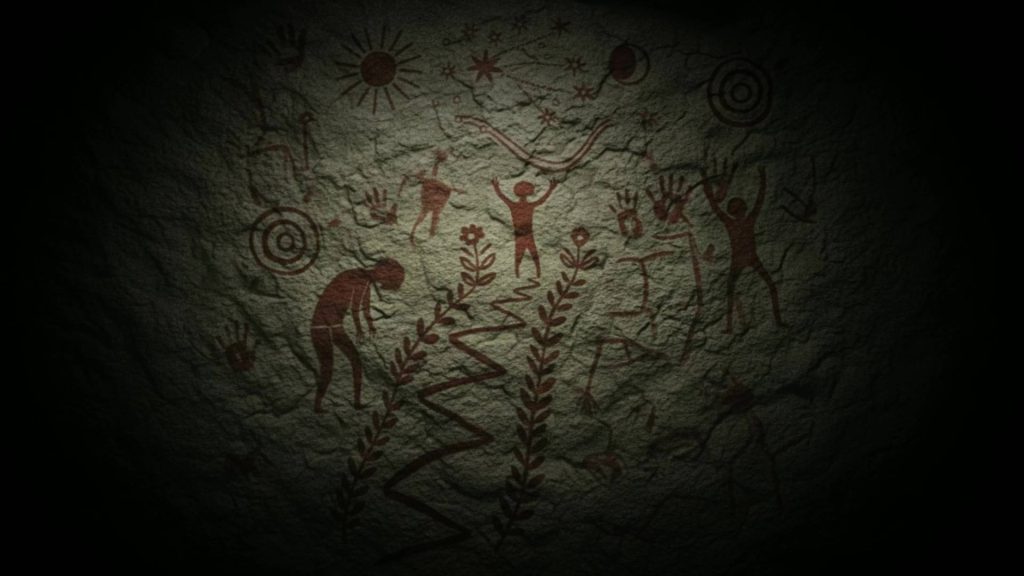 Trial cave paintings