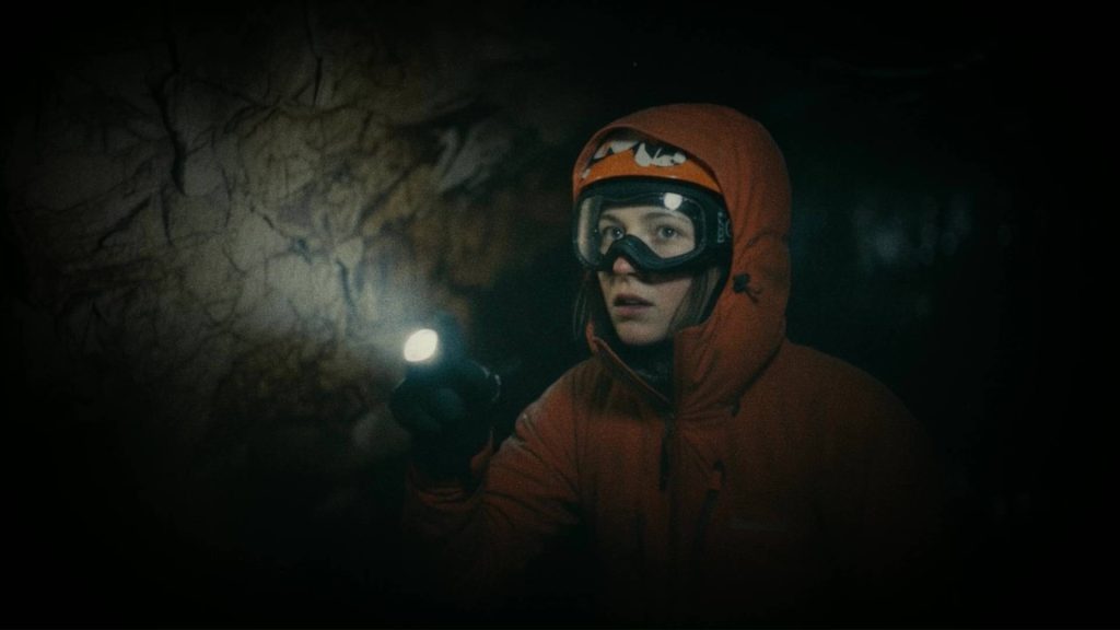 Trial Cave scene with flashlight