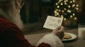 Santa's milk and cookies